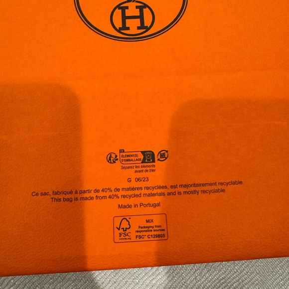 Hermes shopping bag - Picture 4 of 7